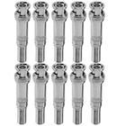 Conector BNC Mola Macho (Pcte 10pçs) CONEX 1000 Intelbras