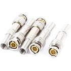 Conector BNC Mola Parafuso Dourado 6MM (Pacote com 10 UN)