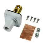 Conector Cam Lock Femea Painel Branco