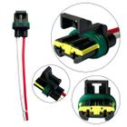 Conector Chicote Resistência Ventoinha Gol G5 Saveiro Voyage - Rainha das Sete