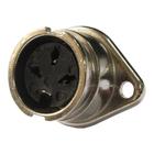 Conector Circular Fêmea 3 vias 5A Metaltex