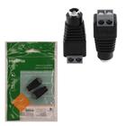 Conector CONEX 1000 P4 FÊMEA CFTV Com Qualidade Intelbras