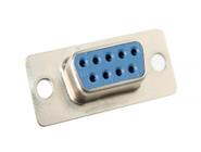 Conector d-sub reto femea pci db9
