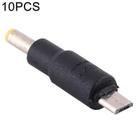 Conector de Alimentação Micro USB DC - Kit com 10 Peças (4,8x1,7mm)