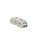 Conector de engate paralelo azul/laran pct-2-2