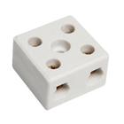 Conector de Porcelana 10mm 2 Polos 10A - 250V Fertak