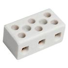 Conector De Porcelana 3 Polos De 6mm - Brasfort