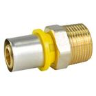 Conector de Transição Macho para Gás DN 20x1/2" Amanco