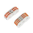 Conector Elétrico 1 Fio 221 - Instalação Rápida e Fácil