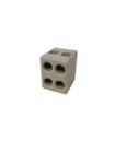 Conector Em Porcelana/sindal 2 Bornes 6mm Mp248p - Morumbi