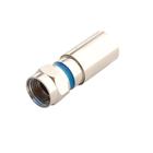 Conector F de Compressao Proeletronic para Cabo RG6 CNF60012