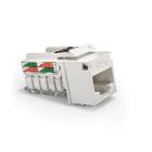 Conector Femea Keystone Rj45 Cat.5e T568a/b Branco Furukawa 35050423