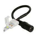 Conector Fita Led P4 Femea 8mm - 2 Vias - 50 unidades