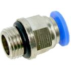 Conector Fluir 1/4 x 6 mm Rosca Macho