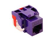 Conector ic1078l6pr cat6 roxo ez