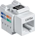 Conector jack fêmea cat.5e t568a/b - branco - FURUKAWA SOHO PLUS