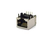 Conector Jack PCB 8P8C DS1126-S80BP com 8 Vias - Connfly - Multcomercial