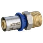 Conector Macho Prensar 20Mm X 3/4 Água, Emmeti