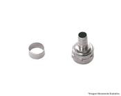 Conector Metalico Anel Niquelado Rg59U c/100pçs