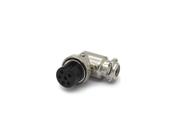 Conector Mike 6 Vias 90º Fêmea JL33056 - Jiali