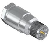 Conector Mini Uhf Macho Reto Prensa Cabo P Cabo Rg213 Usf306