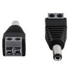 Conector Para Câmeras P4 Macho Conex 1000 Intelbras 10 Peças