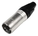 Conector Plug Xlr Macho Linha Profissional Lu-71222 Luminos