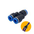 Conector Pneumático União Y 8 Mm Py08