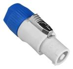 Conector Powercon Macho Out 3 Polos Branco 20A Linha Mxt