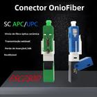 Conector Rápido de Fibra Ótica Monomodo SC/APC/UPC - FTTH - Esc250D SM