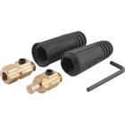 Conector rápido macho/ fêmea 13 mm para cabo de solda - Vonder