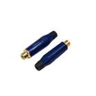 Conector RCA Fêmea Azul Amphenol