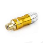 Conector Rca Fêmea Varias Cores - Amarelo