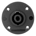 Conector Speakon Fêmea 4 Vias Roxtone Rp-017 Preto