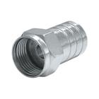 Conector tipo F de crimp para Cabo RG6 - Latão CNF60005A - Proeletronic