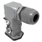 Conector Tomada Heavy Duty 4+1 (5 Pinos) 10A 500V - Cinza