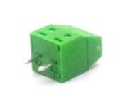 Conector Verde Multipolar AKZ602-02 Macho de 2 vias - Passo 3.81mm - Phoenix Mecano