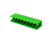 Conector Verde Multipolar STLZ950.09V Macho 180º (Vertical) de 9 Vias Com as Laterais Abertas - Passo 5,08mm - Phoenix Mecano