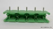 Conector Verde Multipolar STLZ960.05H Macho 90º (Horizontal) de 5 vias - Passo 7,62mm - Phoenix Mecano