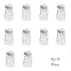 Conectores RJ45 Cat5e Macho Furukawa 10 Unidades