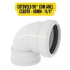 Conexões de Esgoto 40mm 1 1/4 Branco/Cotovelo/Luva/Tee/Caps/Junção/Cotovelo C/ Anel/Redução