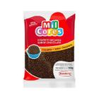 Confeito Crocante Miçanga Chocolate Número 0 500G Mavalério