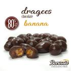 Confeito de Banana com Chocolate 80% Cacau 120g Borússia Chocolates
