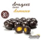 Confeito de Damasco com Chocolate 80% Cacau 120g Borússia Chocolates - Borússia Chocolates