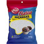 Confeito Miçanga Branca 500g - 01 unidade - Mix