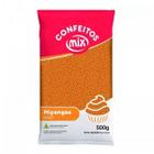 Confeito Miçanga Laranja 500g - 01 unidade - Mix -