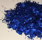 Confete Mini Picadinho Holografico Azul Royal para Balões e Topo de Bolo 50g