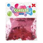 Confete Redondo 10g Papel Metalizado 1cm Rosa Claro Make+