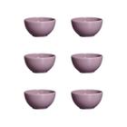 Conj. 6 Bowls Slim Cerâmica Branca 350ml - Decoração - Alleanza Cerâmica