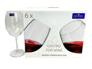 Conj 6 Taças Cristal Gastro For Wine Tit Vinho Tto 580Ml